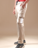 Tencel Bamboo Pant Beige - Image 4