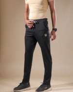 Regular Fit Dobby Pant Black - Image 2