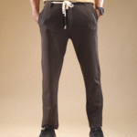 Regular Fit Stretchable Pant Brown