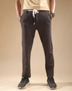 Regular Fit Stretchable Pant Brown