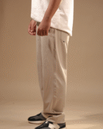 Loosefit Track Pant Repeat Pocket Beige - Image 3