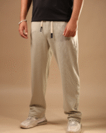 Loosefit Track Pant Hidden Zip E-Green - Image 2
