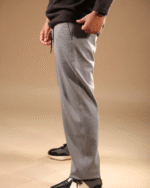 Loosefit Track Pant Hidden Zip T-Gray - Image 4