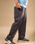 Loosefit Track Pant Repeat Pocket Navy - Image 4