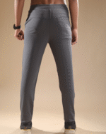 Regular Fit Dobby Track Pant Gray - Image 4