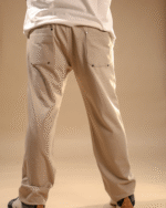 Loosefit Track Pant Repeat Pocket Beige - Image 2