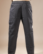 Regular Fit Cotton Cargo Black - Image 3