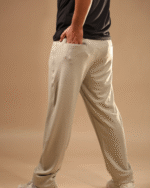 Loosefit Track Pant Hidden Zip E-Green - Image 4