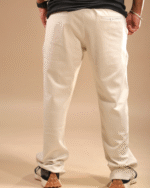 Loosefit Track Pant Hidden Zip Off- White - Image 2